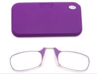 Vente directe usine – Mini lunettes de lecture fines à clipser sur le nez, optiques, pour téléphone portable, à prix abordable