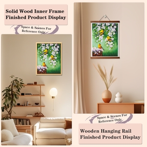 Fabricante Profesional, Venta al por Mayor, Kit de Pintura de Diamantes 5D Personalizado, Arte de Pared, Mosaico de Diamantes, Flores y Pájaros - Product Image 5