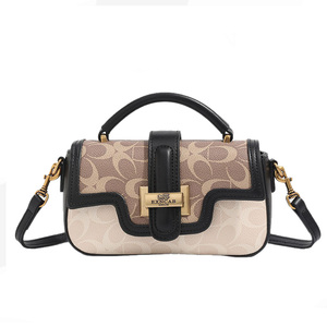<span class=keywords><strong>Bolsos</strong></span> de Hombro de Diseño de Lujo para <span class=keywords><strong>Mujer</strong></span>, Bolso de Mano Elegante de Cuero PVC Negro, Bolso Vintage, <span class=keywords><strong>Bolsos</strong></span> Cruzados para Chicas 8143 - Product Image 2