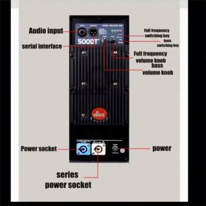 Módulo Amplificador de Potencia Digital Clase D para Subwoofer, 1500W 4ohm 2500W, Doble Conmutación, con Logotipo Gratuito - Product Image 5