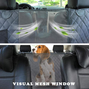 Cubierta Universal para asiento de Mascota, hamaca de coche con ventana de malla, desmontable, antisuciedad, impermeable, de gran tamaño - Product Image 3