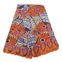 Kain Ankara Wax Print Lace, Kain Wax Bordir dan Lace, Harga Promo