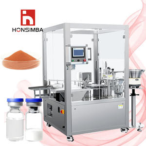 Mesin pengisi dan sumbat botol, cairan aseptik otomatis penuh kecepatan tinggi - Product Image 1