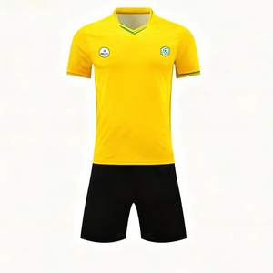 Conjunto de Camisetas de Fútbol Retro de Calidad Tailandesa Baratas, Vintage, 100% Poliéster Transpirable, Polo de Manga Corta para Hombre, Conjunto de Camisetas de Fútbol para Adultos - Product Image 4