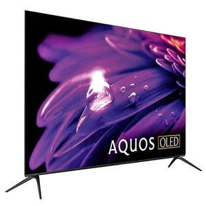 Téléviseur intelligent pour hôtel <span class=keywords><strong>OLED</strong></span> <span class=keywords><strong>4K</strong></span> Ultra HD <span class=keywords><strong>120Hz</strong></span> HDR10 de 55 pouces, milliards de couleurs réelles, image calibrée en studio, estompeurs d'action, noir - Product Image 1