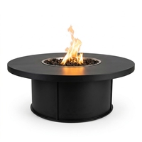 Table de barbecue moderne en acier sans fumée, à gaz naturel, autoportante, pour usage extérieur