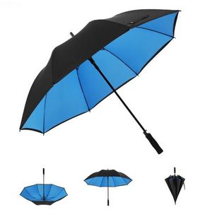 30 Inch Fiberglass <b>Windproof</b> Big Auto Opening Straight Cheap Price Daily Life Customized Logo Golf Men <b>Umbrella</b> - Product Image 1