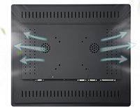 PC Panel Industri Sentuh Resistif Tertanam 10,4 Inci (Komputer Tertanam) 8GB RAM 512GB SSD Intel Core I3-3110M Win10 Tersedia