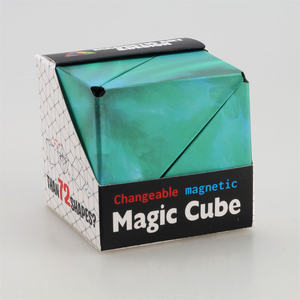 다용도 기하학적 자석 3D 변형 큐브: 어린이 스트레스 해소를 위한 지능형 피젯 퍼즐 장난감 - Product Image 2