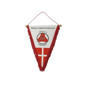 ผู้ผลิตธงขายส่ง ธงไพรด์แบบกำหนดเอง ธงสามเหลี่ยมสีแดง ขาว เขียว ธงสามเหลี่ยมแบบสั่งทำ - Product Image 5