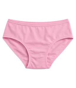 Cómodas bragas hipster para mujer, cintura media, elástico exterior, diseño liso, tela de algodón transpirable, absorbente de humedad, ropa informal - Product Image 4