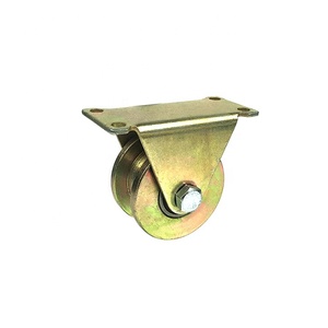 WBD Bán Buôn Thép Nhỏ V Đường Sắt Hướng Dẫn <span class=keywords><strong>Caster</strong></span> Bánh Xe Cố Định <span class=keywords><strong>Caster</strong></span> Cứng Nhắc Trượt Cổng <span class=keywords><strong>Caster</strong></span> - Product Image 2