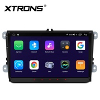 XTRONS 9 pulgadas Octa Core 64GB IPS pantalla EQ DSP múltiples UI Android navegación coche estéreo para Volkswagen/Skoda/SEAT