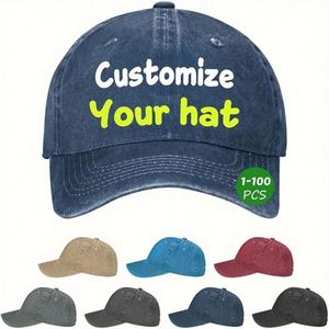 Casquette de baseball sportive tropicale personnalisée, ajustable, 100 % coton, avec motif, pour hommes et femmes, décontractée, pour l'extérieur - Product Image 1