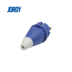 Enchufe Europeo Schuko IP44, JORDY JD-012 16A 250V Azul 2P+E Conector Macho Industrial - Product Image 2