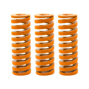 Ressort plat rectangulaire jaune 65mn à compression haute résistance pour charge légère TF, pour machine à bobiner les ressorts domestique - Product Image 1