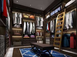 WEKIS Kit de herrajes modernos de bricolaje para escalera deslizante de tubo de latón, de acero negro satinado, insonorizado y duradero, para estanterías, armarios y bibliotecas, con tornillos - Product Image 3