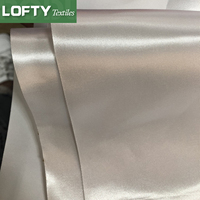 Lofty Xuan 100% Polyester Tissu Tissé 150gsm Brillant Route Drapeau Satin Matériel Rouleau pour Sublimation Impression Numérique