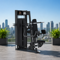 Nouvelle conception de machine de musculation commerciale réglable pour presse d'épaules et soulevé latéral, avec isolation des quadriceps, pour la salle de sport et le fitness
