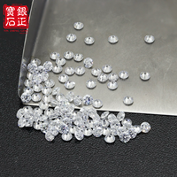 Diamantes HPHT al por mayor, corte redondo VS1, 0.4–4 mm, suministro para fabricantes de joyas