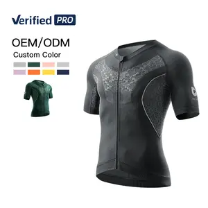 GOLOVEJOY QXF01 New Arrivals Reflective Long Sleeve Road Bike Jersey Recyclable Breathable Cycling Wear Cycling Jerseys For Men