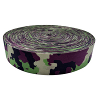 Sangle en nylon imprimée camouflage ignifuge et anti-IR proche (NIR) pour équipement tactique