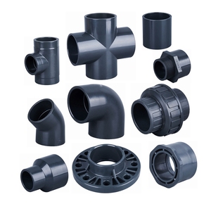 10inch đến 24inch thủy lợi nhựa PVC phụ kiện đường ống PVC Chất lượng cao PVC khuỷu tay dn250 để dn600 uPVC khuỷu tay phù hợp - Product Image 5