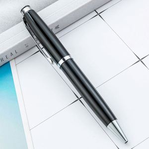 1.0Mm Premium Metal Ballpoint With Custom Logo Black Promotional Gift <b>Pen</b> for Hotel Business Conferences - Product Image 4