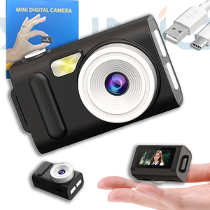 Yuniq Mini Thumb <strong>Digital</strong> <strong>Camera</strong> 0.96 Inch Portable Video Recorder 180mah Battery Filter Fill Light H08 - Product Image 1