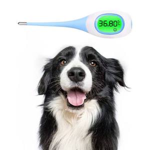 Termómetro para mascotas de lectura rápida 8s Punta blanda-Uso oral/axila para gatos y perros, <span class=keywords><strong>Celsius</strong></span>/Fahrenheit (Gran oferta) - Product Image 2