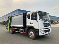 Camion Compacteur de Déchets 4x2 Direct Usine 14m³ – Camion de Collecte des Déchets Compacté pour l'Assainissement