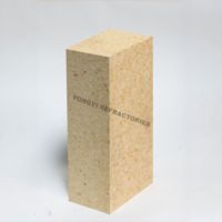 Brique réfractaire en mullite à haute teneur en alumine (Al2O3 48-80%), silice, faible conductivité thermique, réfractaire moyen