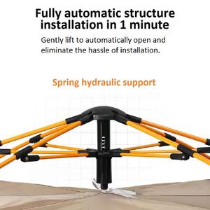 3-4 People Automatic Outdoor Camping <b>Tent</b> Bivy Hiking Instant Setup Portable Fully Automatic Pop up Family <b>Tent</b> - Product Image 3