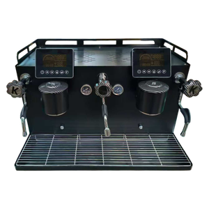 Macchina per Caffè Espresso Bianca e Nera ad Alto Rapporto Qualità-Prezzo, Doppio Gruppo, Multi-Boiler - Product Image 4