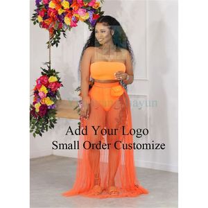 strapless open back dress Orange Copacabana Dress | Dresses
