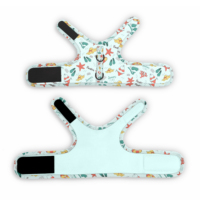 Harnais pour chiot facile à mettre et à enlever, style marine, réglable, pour chat et chien, avec motif et logo personnalisés, ensemble collier et laisse pour animaux de compagnie