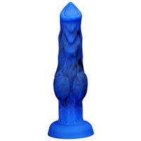 Dildo bleu en forme d'alien, pénis réaliste pour chien, dilatateur anal gay, plug, jouets de masturbation féminine, vente en gros de jouets BDSM pour adultes