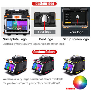 M5 4.3inch màn hình <span class=keywords><strong>fiber</strong></span> optic Fusion splicer 6 động cơ FTTH sợi quang splicer Fusion máy cho mạng sợi - Product Image 6