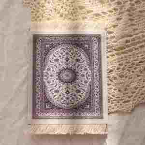 Alfombra Persa Mini Tejida, Alfombrilla para Ratón, Estilo Retro, Patrón de Alfombra, Posavasos, Alfombrilla para Ratón de PC, Decoración para Mesa de Hogar - Product Image 3