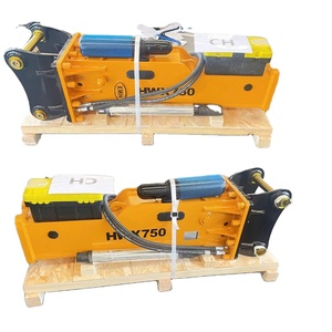 Martillo Hidráulico para Excavadora, Rompedor de Hormigón y Rocas para Construcción - Product Image 1
