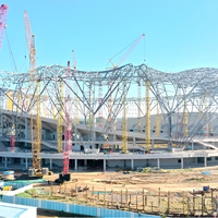 Solution tout-en-un pour la construction de stades sportifs en structure métallique, conception de bâtiments métalliques préfabriqués modernes
