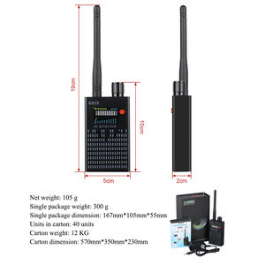 נייד g318 אנטי-מרגל <span class=keywords><strong>cctv</strong></span> אלחוטי <span class=keywords><strong>cctv</strong></span> אות גלאי התקן abs חומר wifi קישוריות מצלמה נסתרת גלאי - Product Image 4