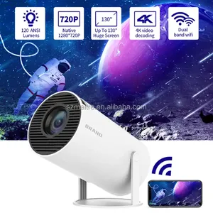 Hot Bán Chiếu Hy300 Nhanh Kết Nối Không Dây 4K HD Rạp Hát Tại Nhà Thông Minh Chiếu Không Dây Cùng Một Màn Hình Máy Chiếu - Product Image 6