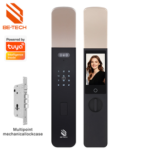 <span class=keywords><strong>2025</strong></span> thiết kế mới thông minh gỗ khóa video intercom 2-cách âm thanh 3D Mặt quét dài-cuộc sống Pin vân tay nhà khóa điện tử - Product Image 1