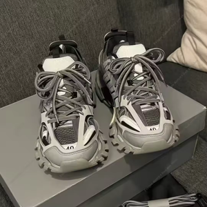 Zapatillas Casuales de Diseño de Lujo con Logotipo, Zapatos para Caminar de Moda, Alta Calidad, Varias Series, Cuero Vacuno, Cordones, Cuero Genuino - Product Image 5