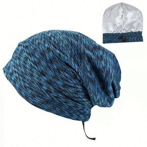 Gorros de dormir ajustables con forro de seda para correr y dormir por la noche - Product Image 3
