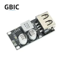 USB QC3.0 QC2.0 Chargeur rapide rapide Circuit imprimé 5V USB DC-DC Buck Converter Module d'étape de charge 6-32V 9V 12V Transformateurs Vieux