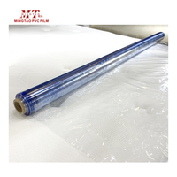 Film souple en PVC transparent, résistant à l'humidité, moulé par soufflage, pour l'emballage de meubles et de matelas, en rouleau