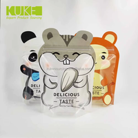Mini sac en mylar imprimé personnalisé en forme de découpe 1g 3.5g 7g 14g 28g Sacs en mylar résistants aux enfants et aux odeurs Soft Touch Cali Pack