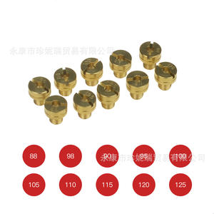 Jet principal en laiton VM22 88 125 pour réparation de carburateur de moto, pièce de rechange - Product Image 5